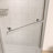 36'' W x 36'' D x 72'' H Frameless Corner Shower Enclosure, Neo-Angle Shower Door with 1/4" (6mm) Clear Tempered Glass, Pivot Shower Enclosure with Explosion-Proof Film and Nano Coating in Chrome Finish,Reversible Installation-98671808