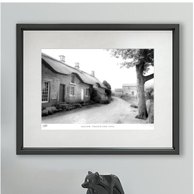 Baslow, Thatch End C1955 - Single Picture Frame Print