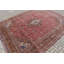 Tapis turc rouge exquis surdimensionné pour la décoration intérieure