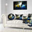 Plasma brillant - coussin abstrait imprimé-30734835