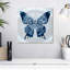 Mandala de rois papillon indigo Batik-109232370