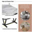 Marble Top Dining Set