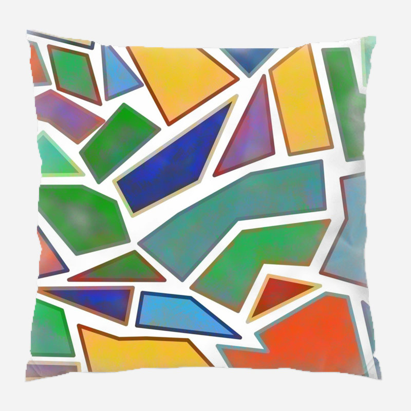 Coussin abstrait