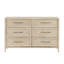 Commode de chambre 6 tiroirs Contemporary