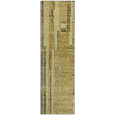 Premium Machine Washable Emerson AMF1063 Striped Rug