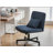 Criss Cross Armless Office Chair With Wheels - Versatile For Home Office, Meditation & Makeup-1373607991