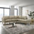 Mouloud 2-Piece Genuine Leather Sectional -100234034-100234037