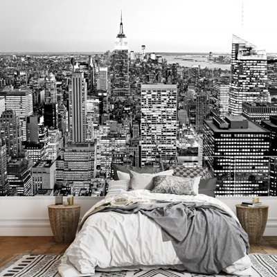 Modern City Buildings Border