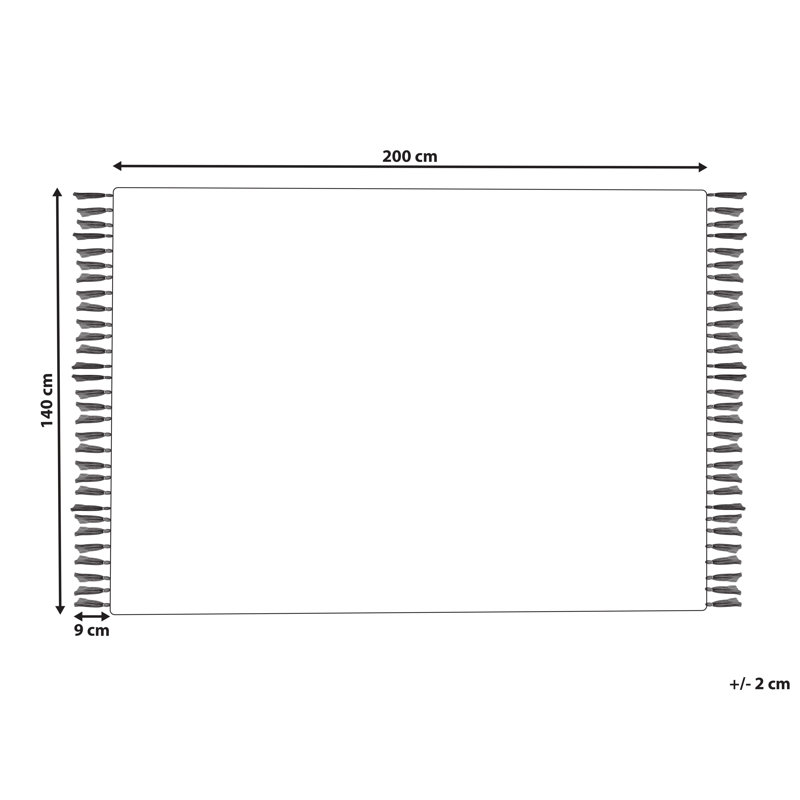 Kronberg Striped Hand Woven Area Rug, Rectangle 140 x 200cm