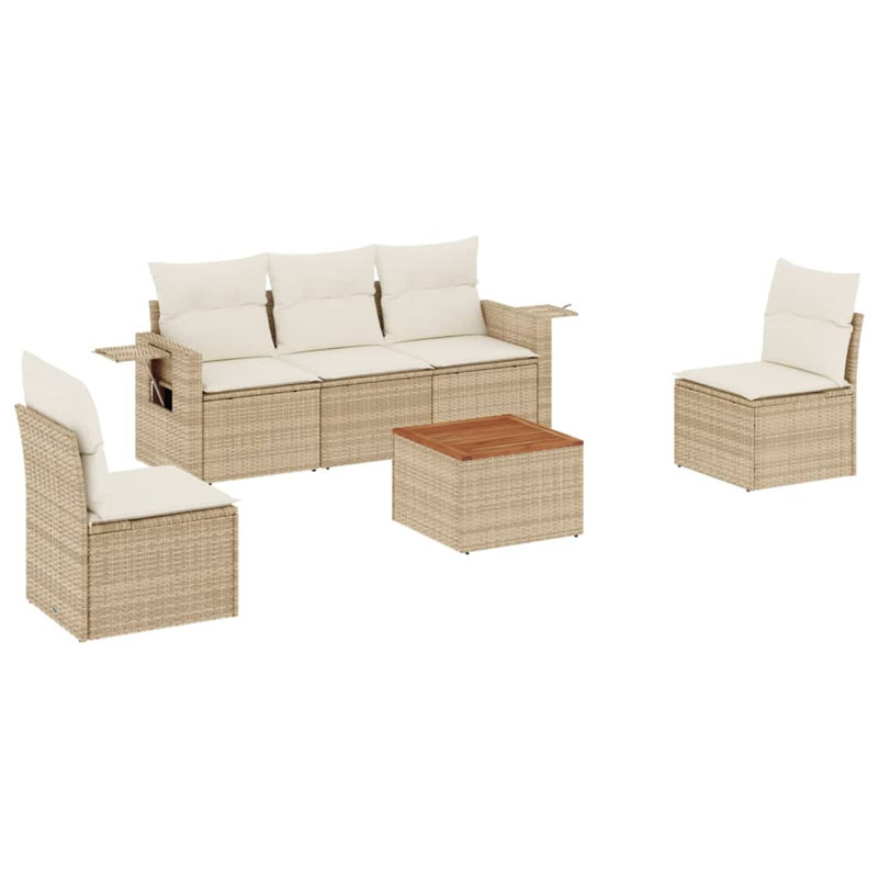 Ensemble de canapé de jardin Vidaxl