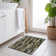 Machine Washable Indoor/Outdoor Chayil ACN1079 Brown Rug