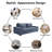 Chenille Abstract Arm Loveseat-573012930-564118544