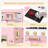 Pretend Play Kitchen Wooden Toy Set for Kids w/Lights & Sounds, Utensils, Oven, Microwave, Gift for Boys Girls Age 3+-116247553
