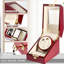 Boîte à montre en bois automatique double