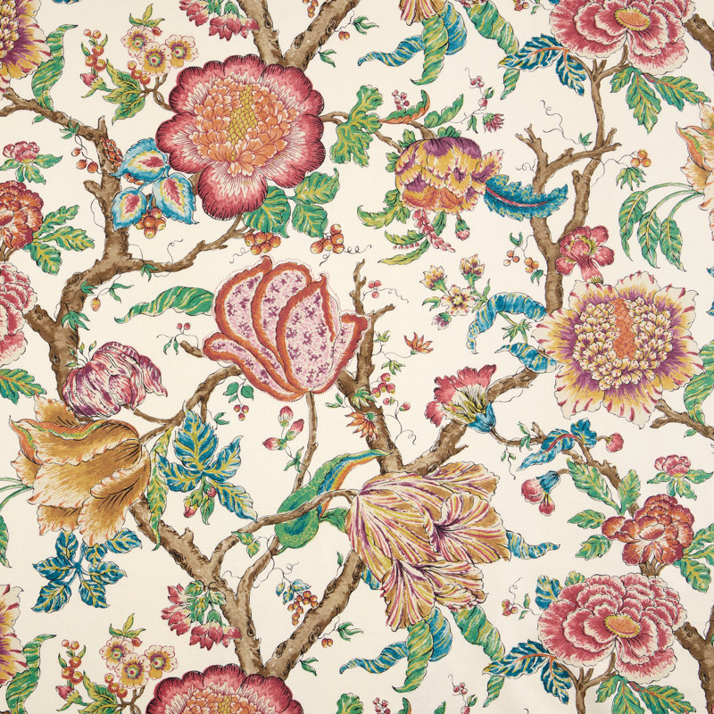 Bronte Floral Tailored Window Valance