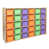 Vert lime / orange / mauve