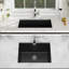 Integrated Single Bowl Quartz Kitchen Sink