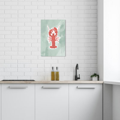 Adheesh homard sur toile