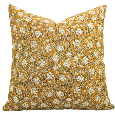 Linen Square Pillow Cover