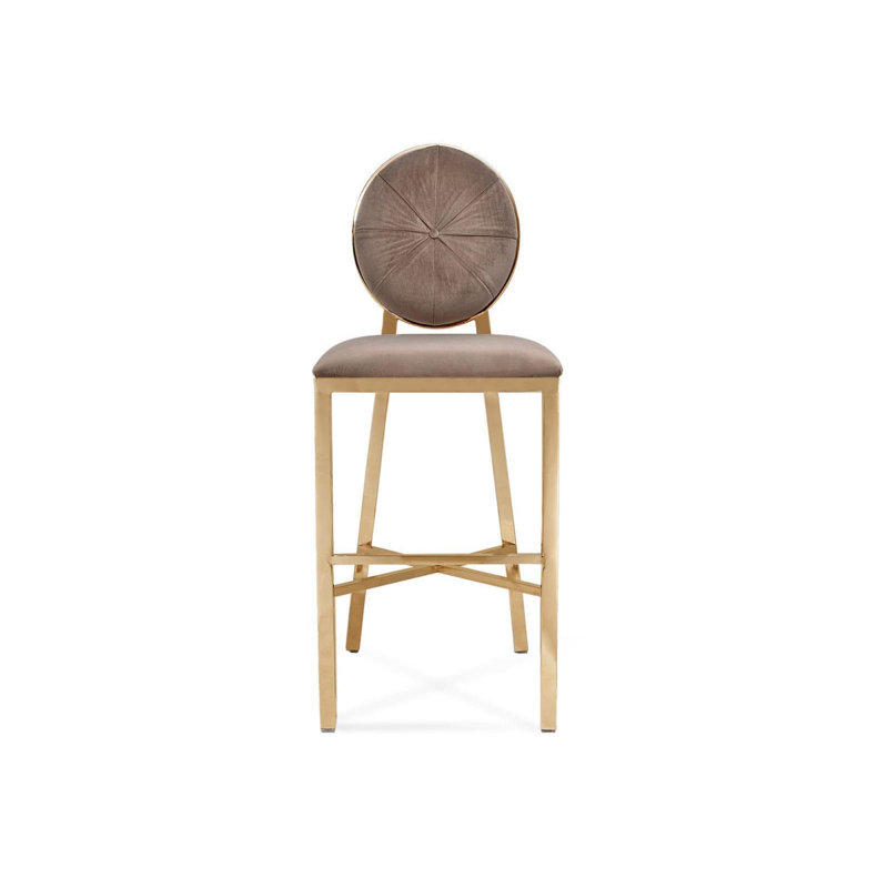 Tabouret Regina, Taupe