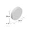 Reedley Metal Wall Clock-14087225