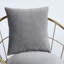 Chaise de bar en velours blanc cassé-873323326