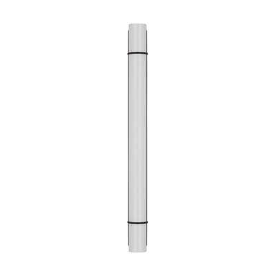 Romaine Single Frosted Dimmable LED Vanity Light