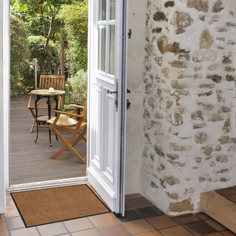 Wimer Non-Slip Doormat, Caramel, 60cm L x 40cm W