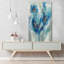 «Blue Fairy Tale Floral II» par Silvia Vassileva - Peinture-65863188-65863189