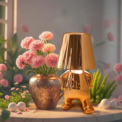 Jolie lampe de table moderne pour enfant, cadeau de Noël