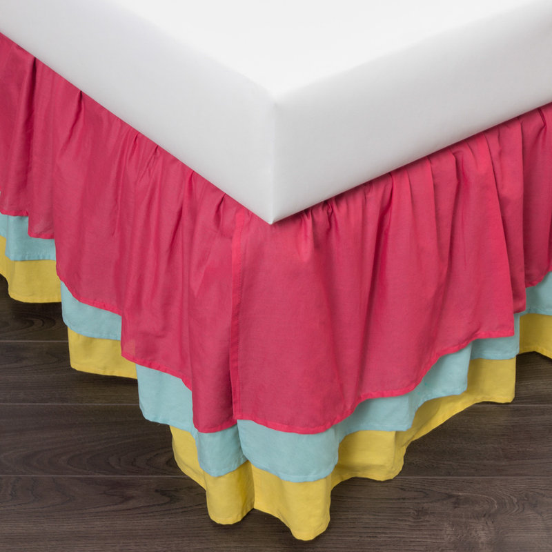 Troise Pleated Bed Skirt - Twin, Twin