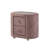 Velvet Upholstered Nightstand With 2 Drawers