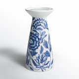 Stoneware and Porcelain Traditional Pillar and Taper Candle Holder