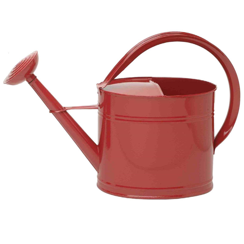 Arrosoir ovale émaillé 2,5 gallons, Rouge