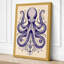 Symmetrical Octopus Japandi - Wrapped Canvas-2098315715-2098315719