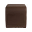 Banc de rangement en similicuir rembourré avec cascade et rangement-975518181
