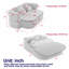 Canapé-lit pliable 75 po 2-en-1, canapé-lit convertible en mousse avec couverture multifonctionnelle, canapé-lit pliant en chenille, canapé-lit pour salon-1081015429