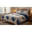 Ensemble de courtepointe réversible en microfibre 3 pièces avec 2 taies décoratives-129387277