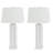 Shutter 32” Resin Bright White Shutter Lamp with USB, (Set of 2)-1097270241