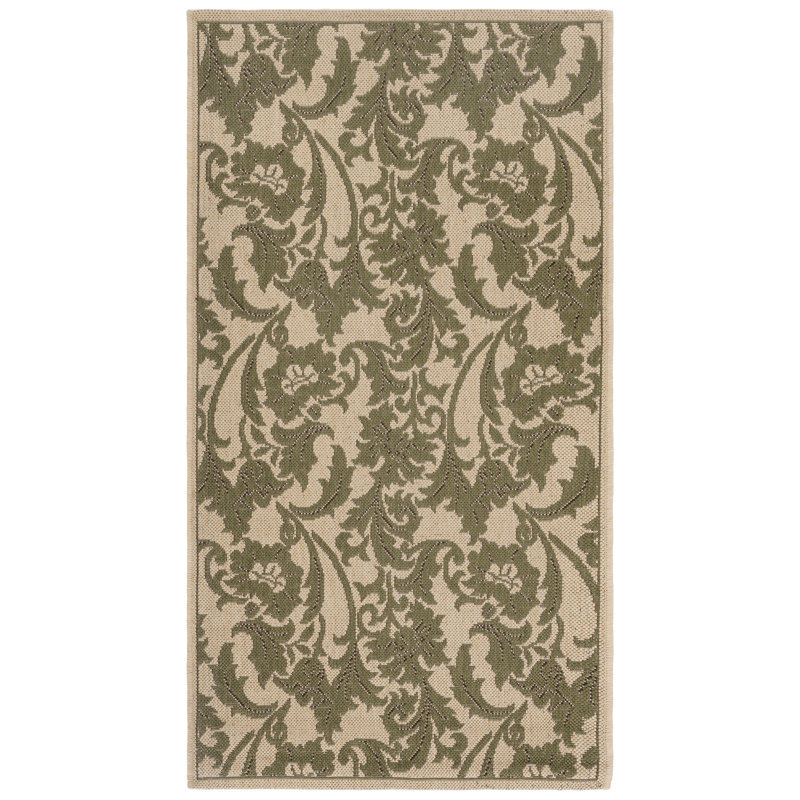 Herefordshire Performance Floral Indoor/Outdoor Area Rug, Rectangle 2'7" x 5'