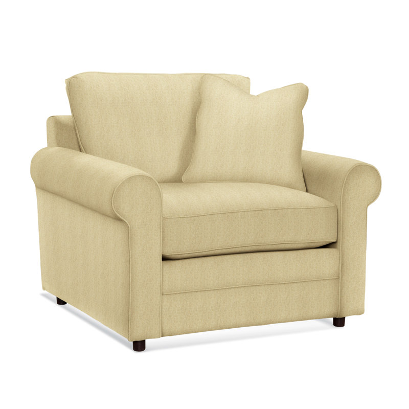 Edgeworth Cotton Chair, Beige Sugar Performance; 0863-93