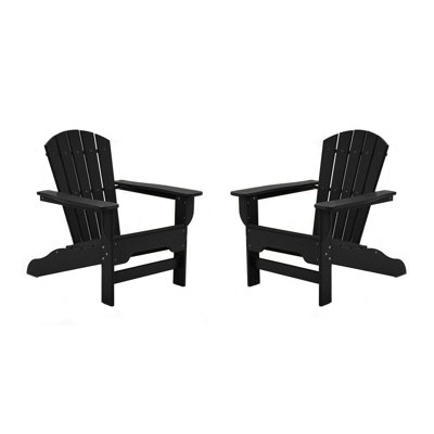 Willene Outdoor Adirondack Set