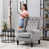 Tissu gris