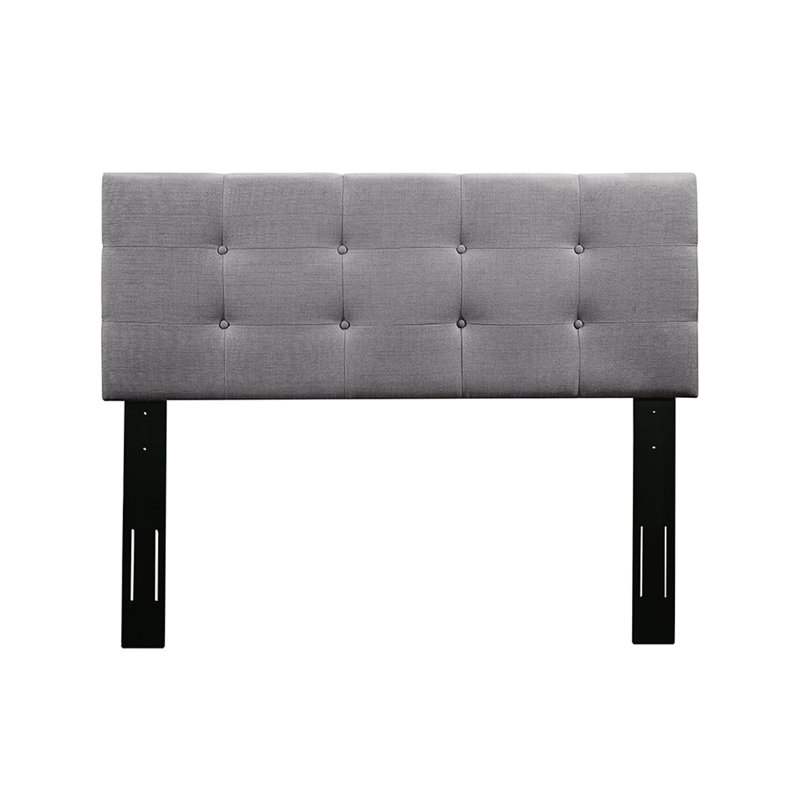 Annifer Upholstered Headboard, Gray, King