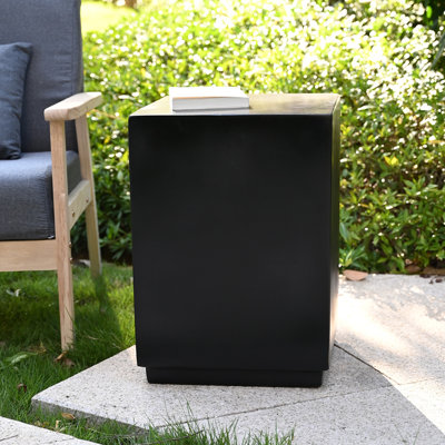 Modern minimalist square side table