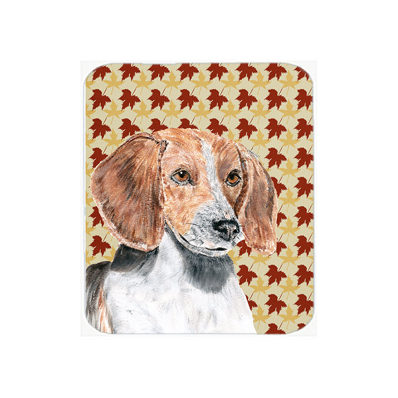 East Urban Home English Foxhound Glass Cutting Board