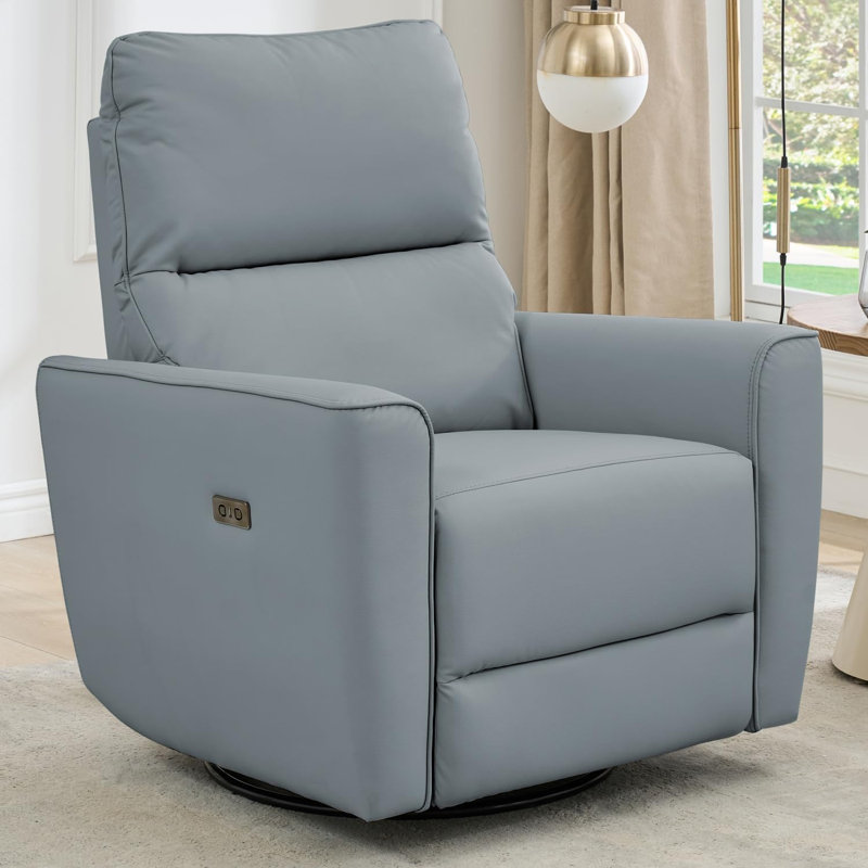 Fauteuil inclinable électrique avec port USB, Gris