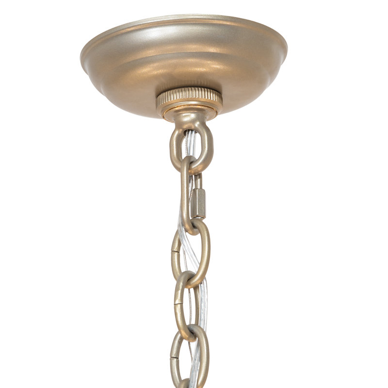 36" Wide Bordeaux 8 Light Chandelier