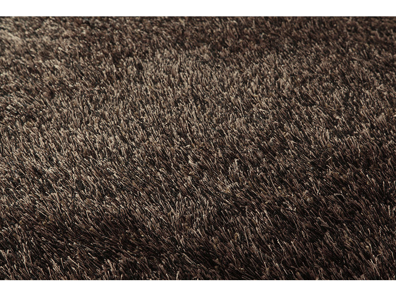 New Glamour Solid Colour Area Rug, Rectangle 70 x 140cm