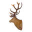 Sculpture murale «Big Antler Buck»